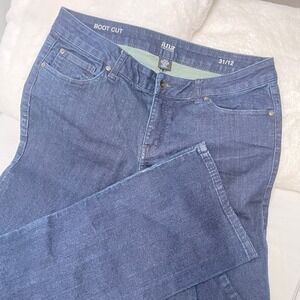 a.n.a Bootcut Jeans Dark Wash Denim Classic Everyday Style Size 31/12